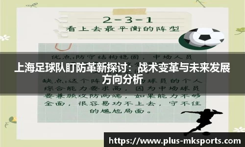 上海足球队盯防革新探讨：战术变革与未来发展方向分析